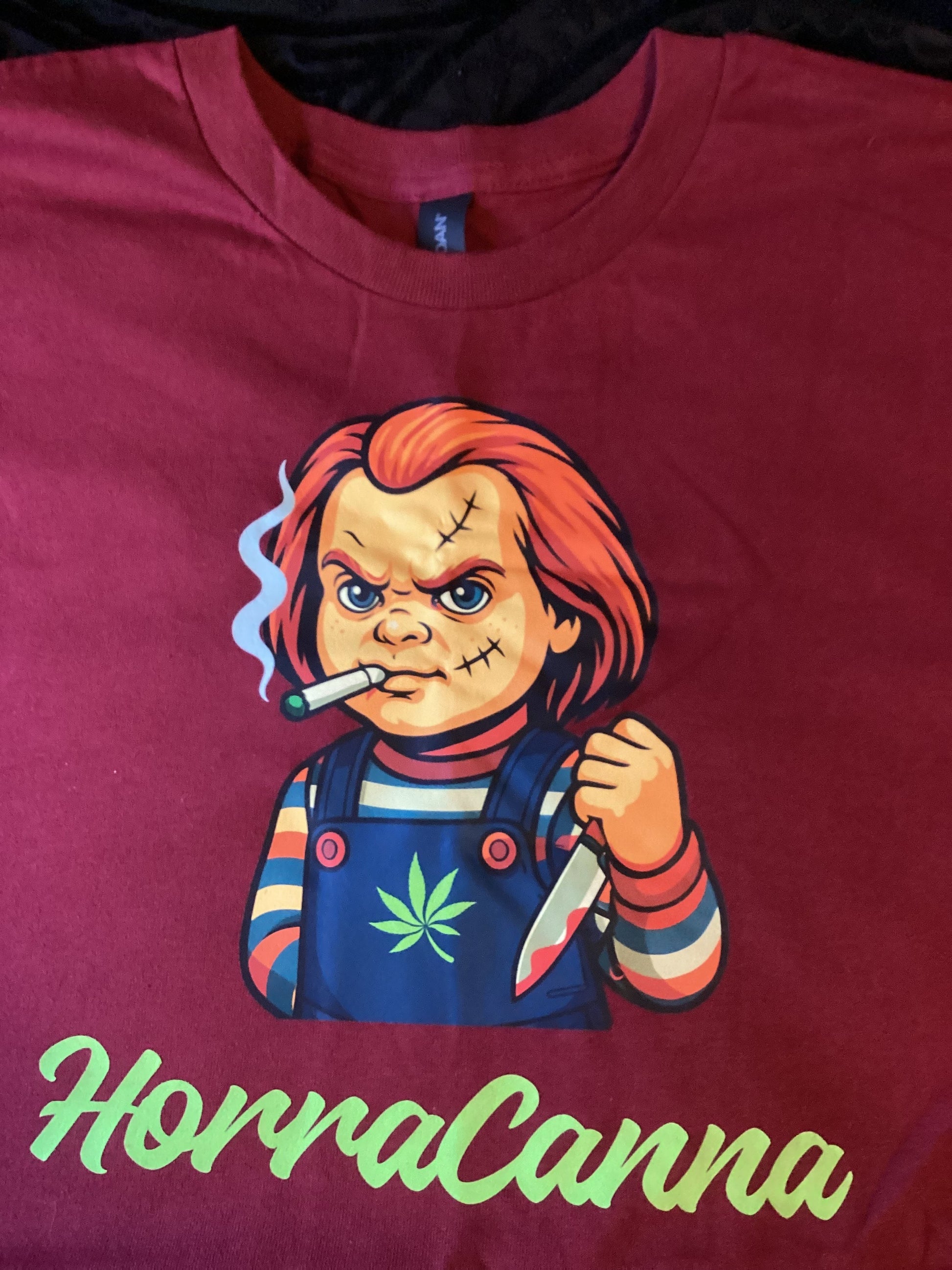 Maroon Chucky W/LOGO Size XL