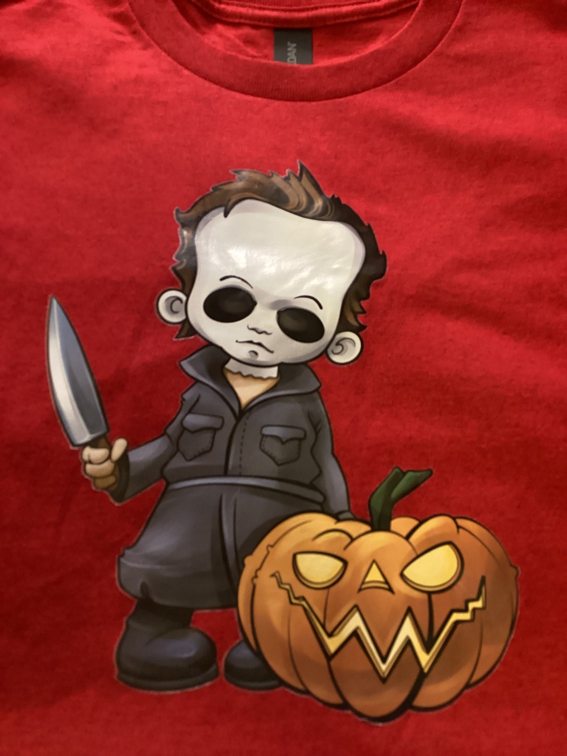 Red Baby Michael Meyers Size Small