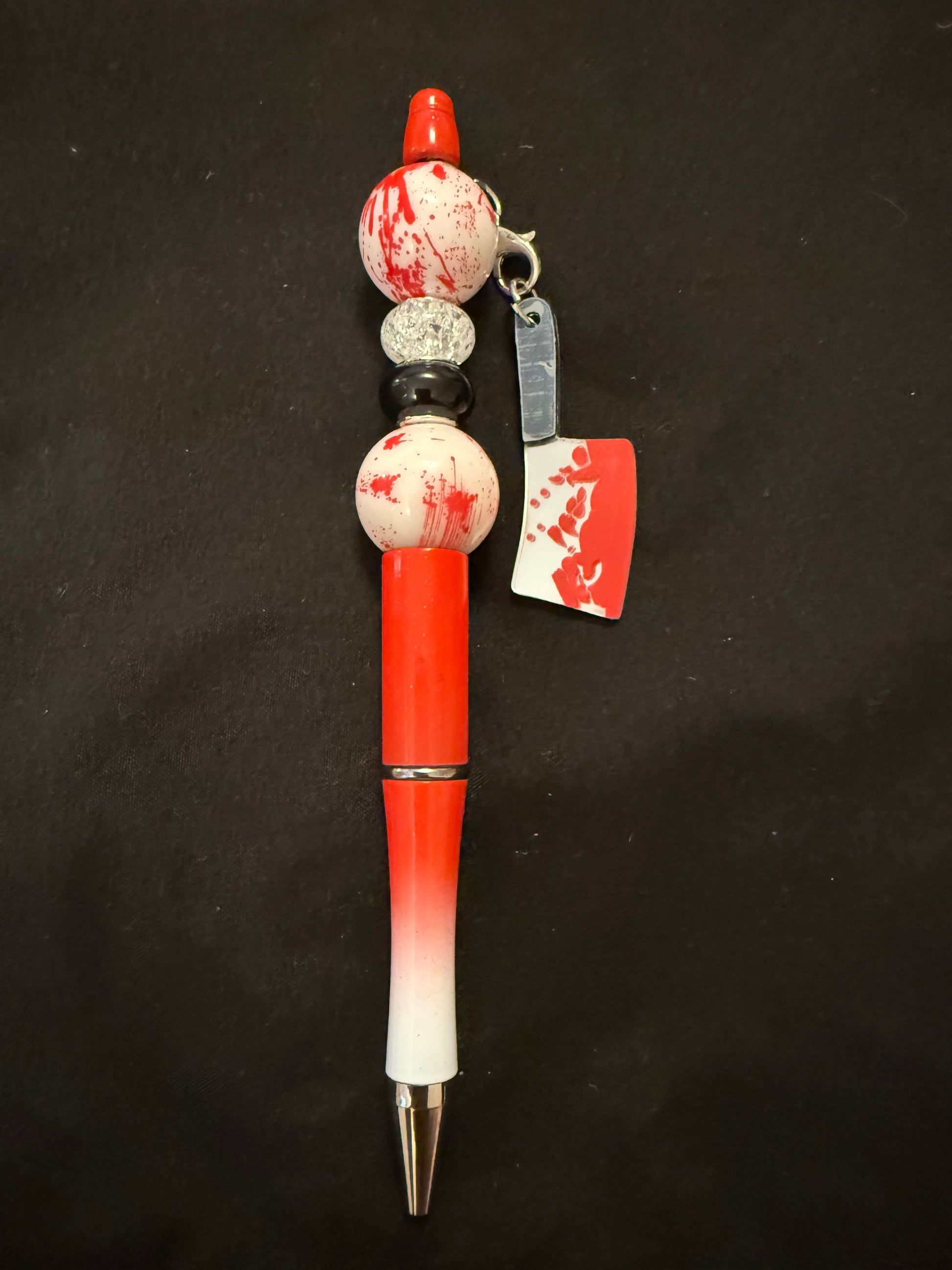 Red & white pen