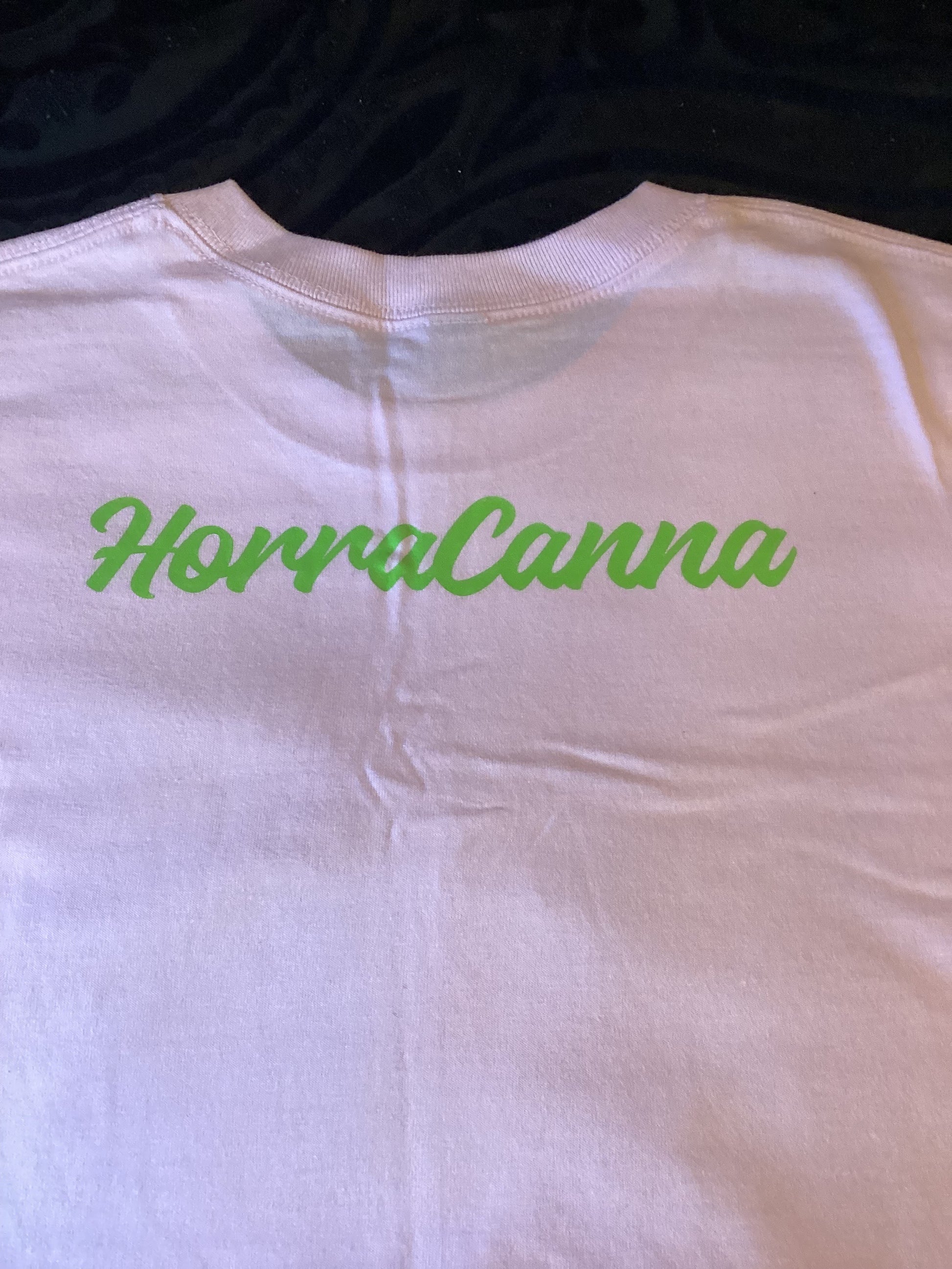Pink HorraCanna LOGO T-shirt Size LG