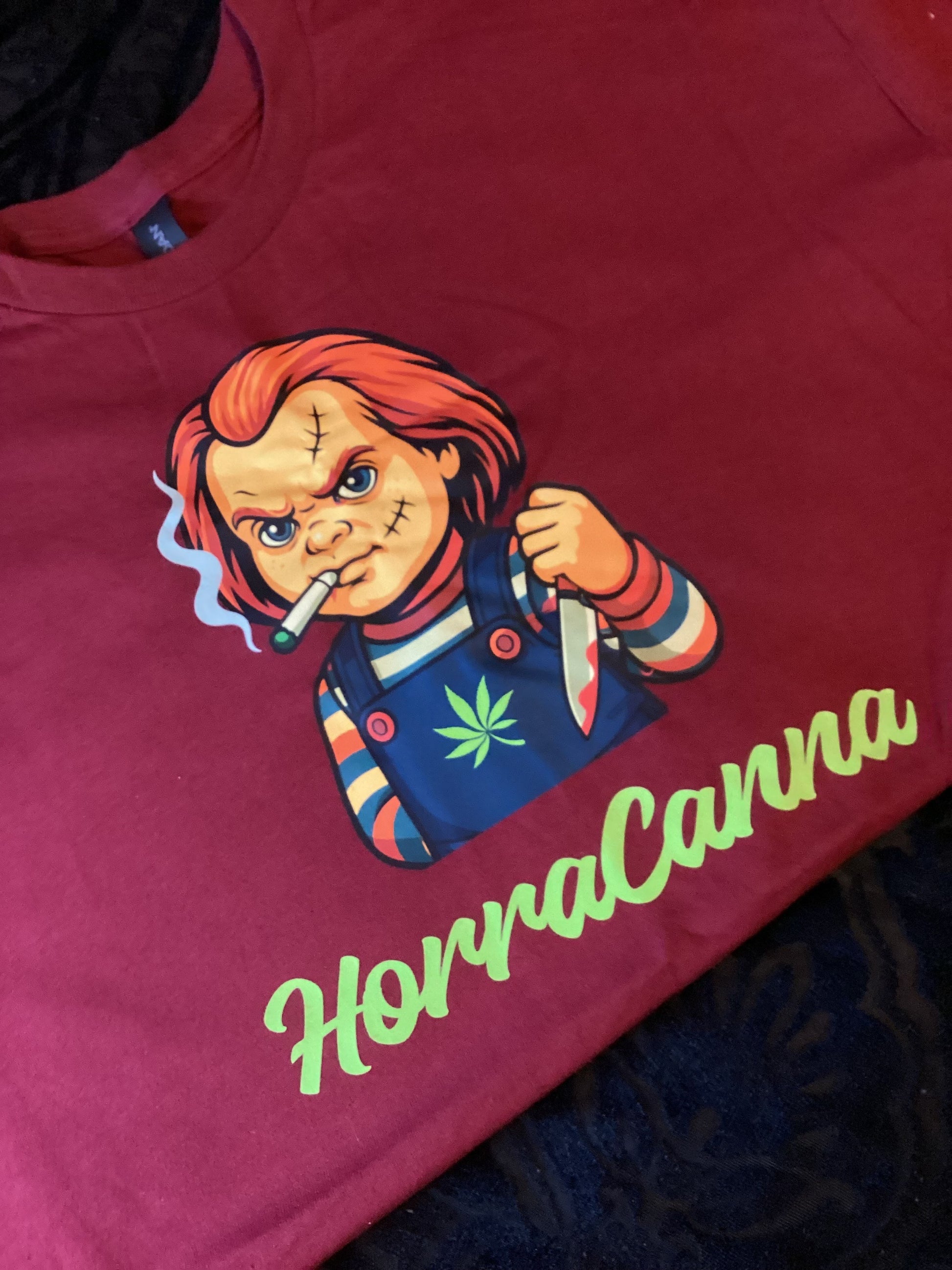 Maroon Chucky W/LOGO Size XL