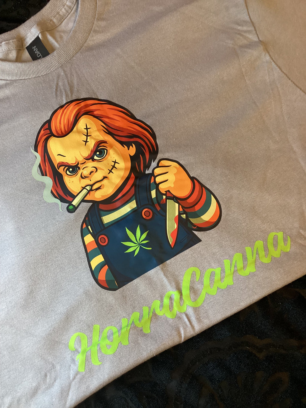 Gray Chucky W/LOGO Size Med