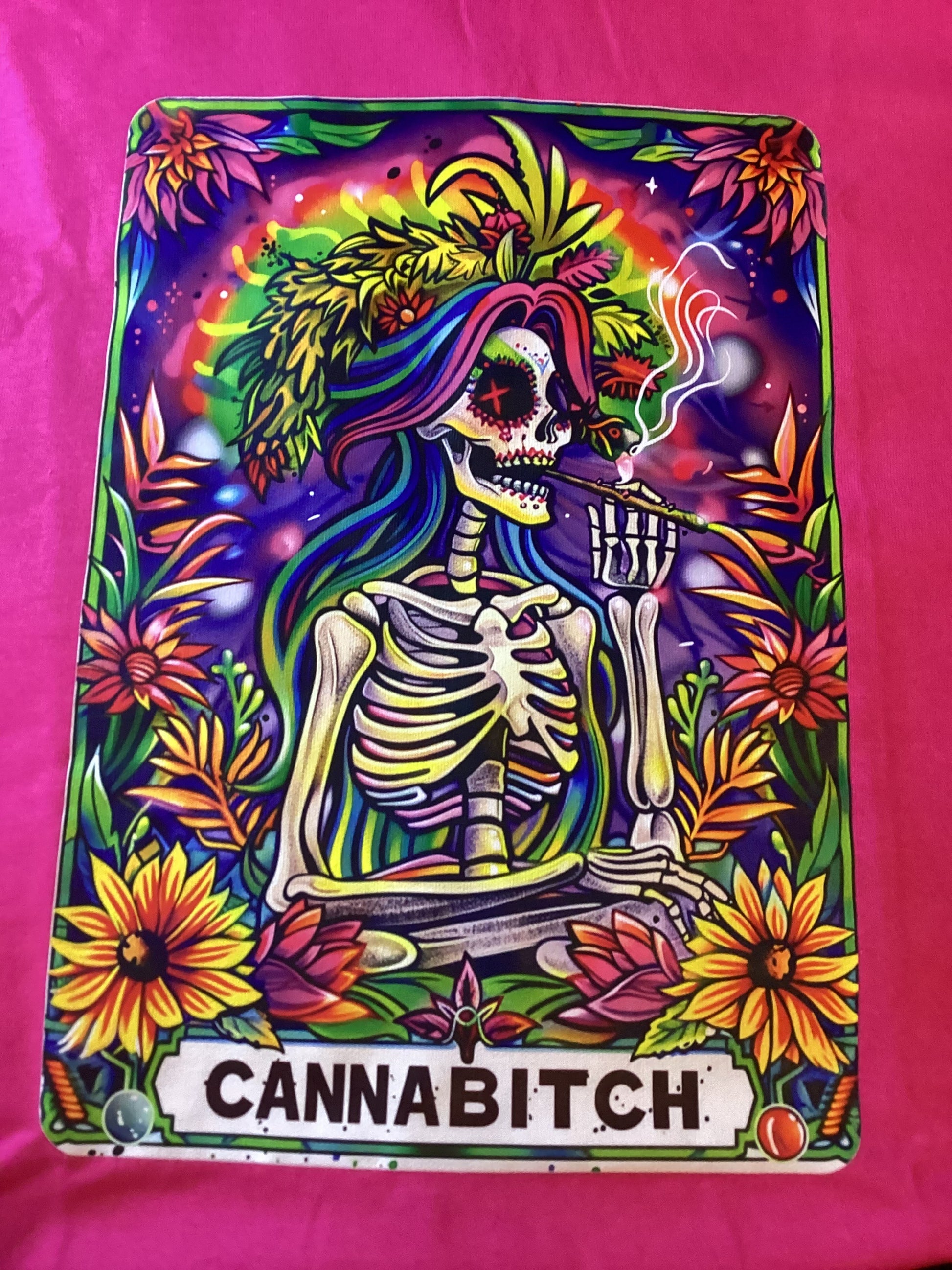 Pink CannaBitch Size Med