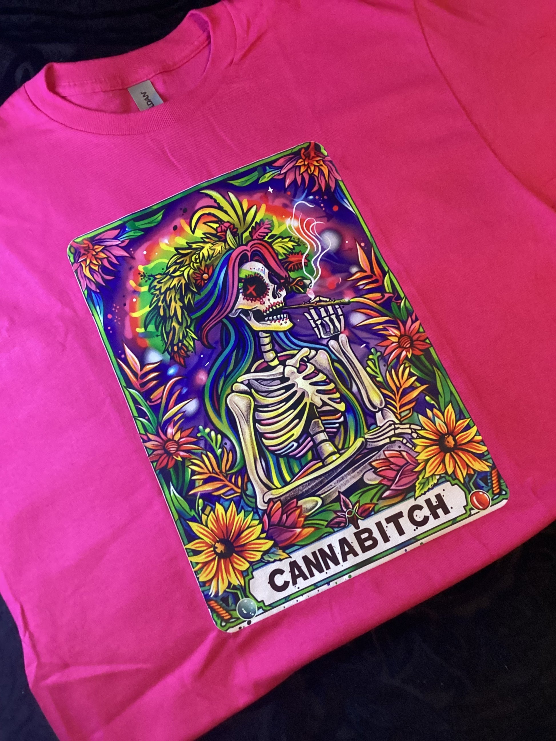 Pink CannaBitch Size Med