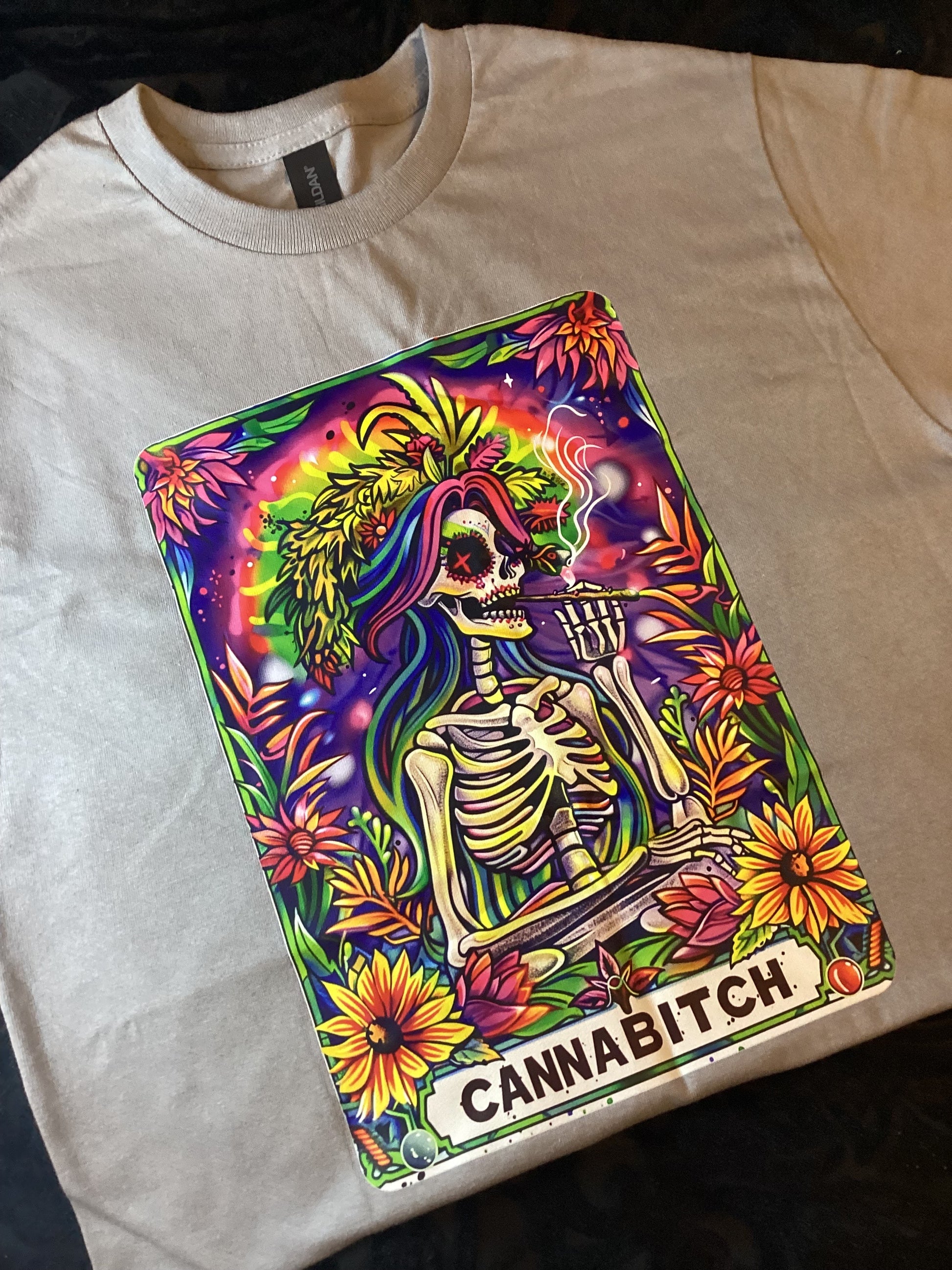 Gray CannaBitch Size Small
