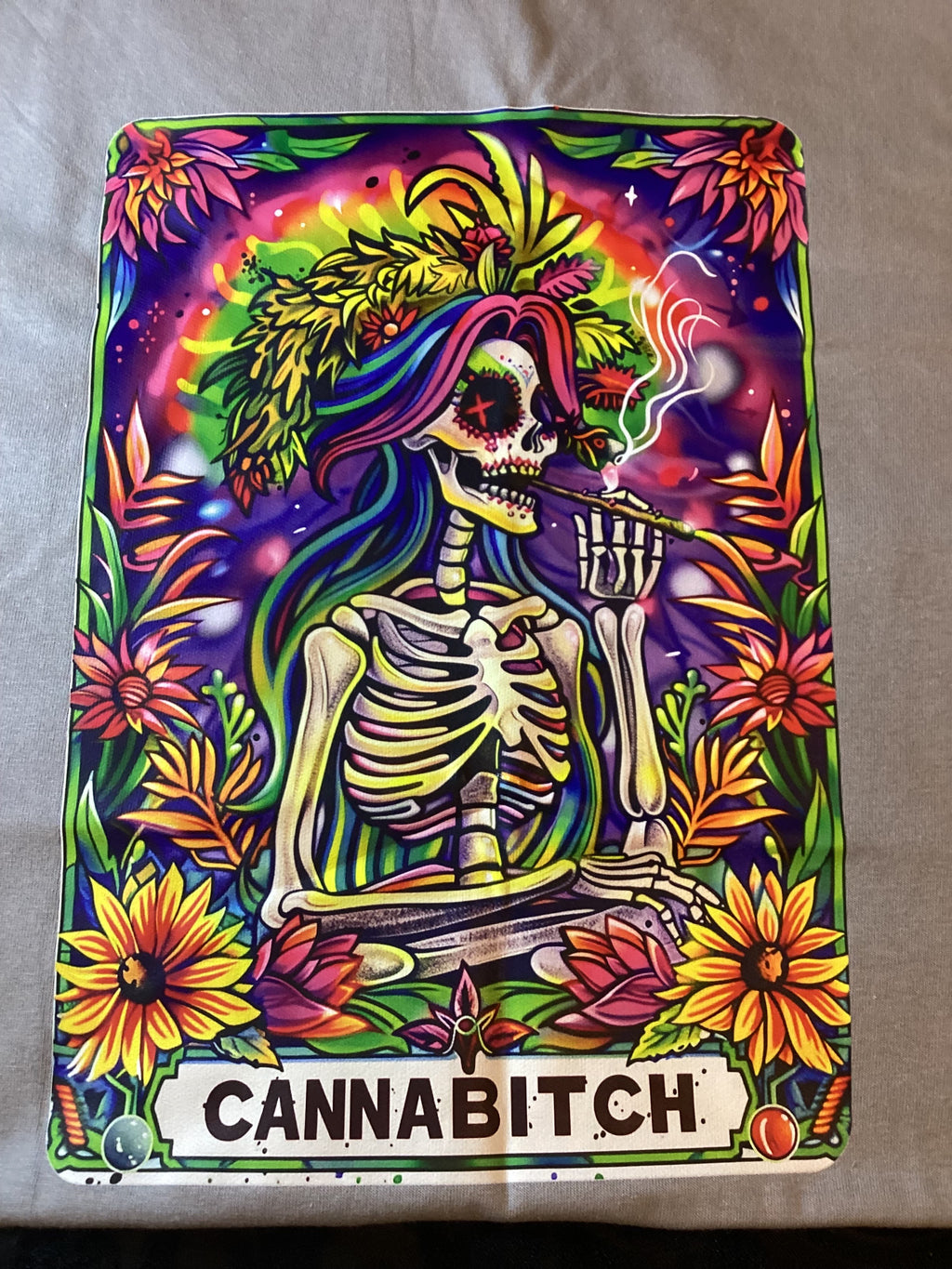Gray CannaBitch Size Small