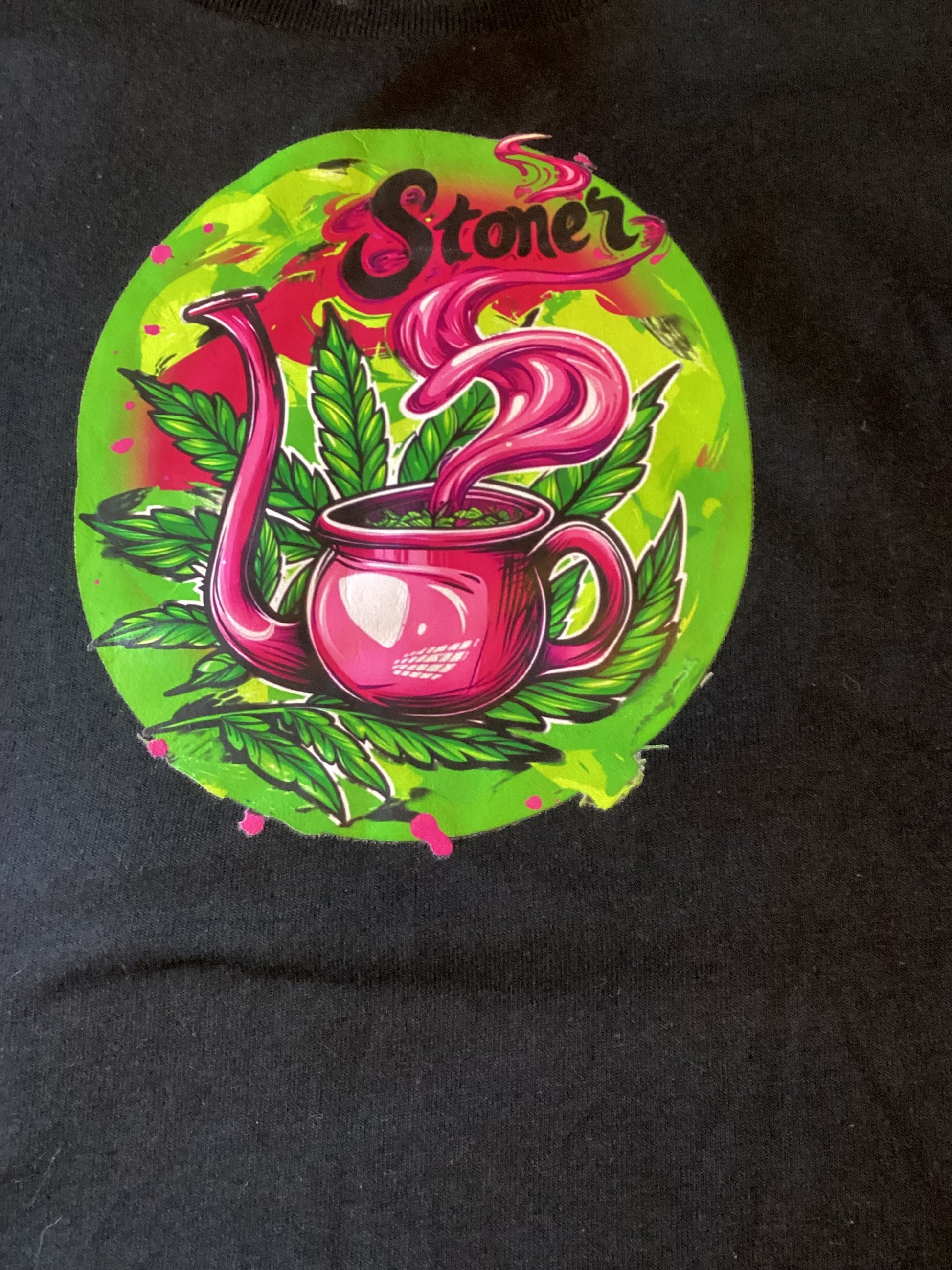 Black Stoner W/pot Size Lg