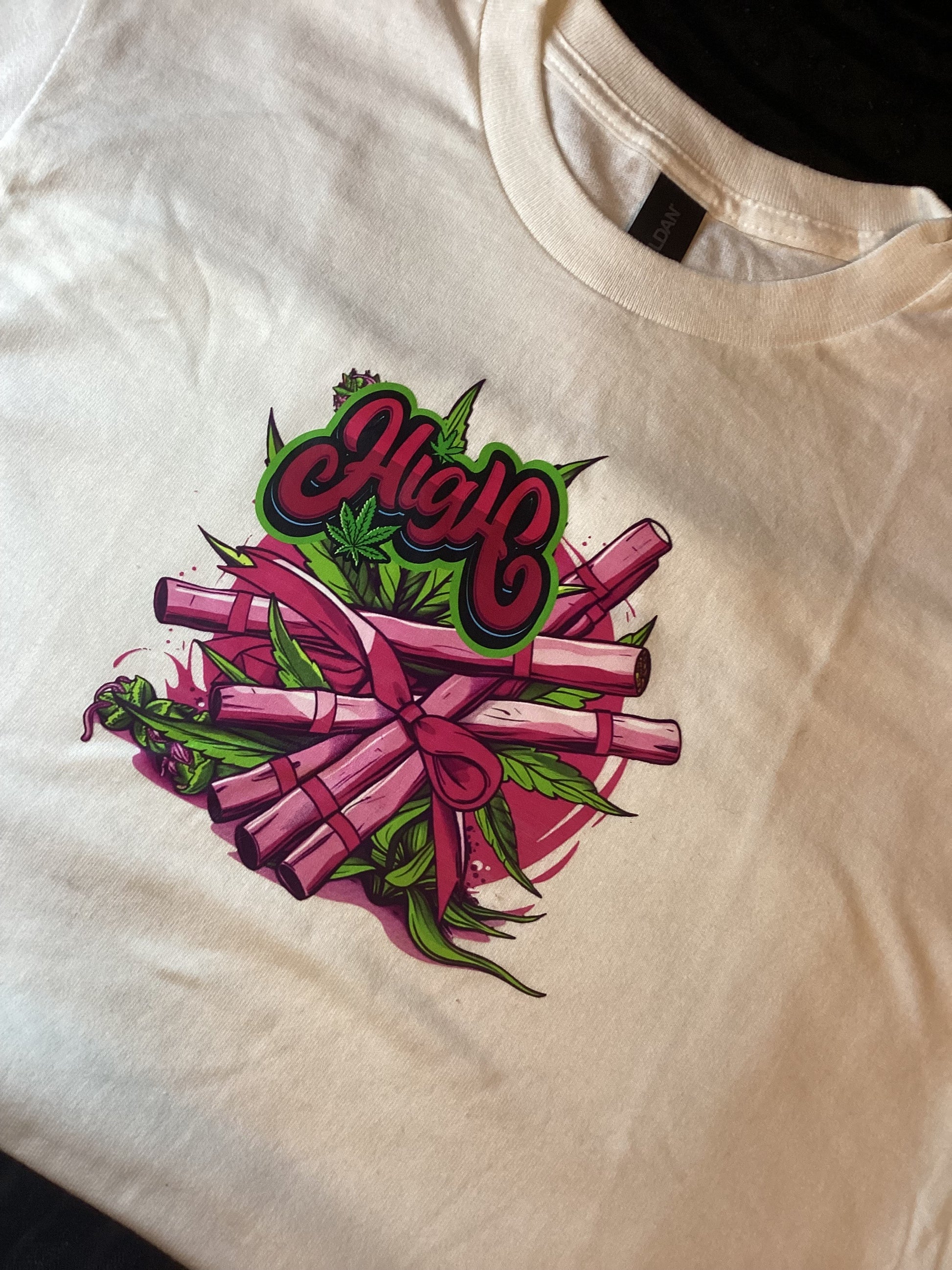 White High W/blunt Size Small