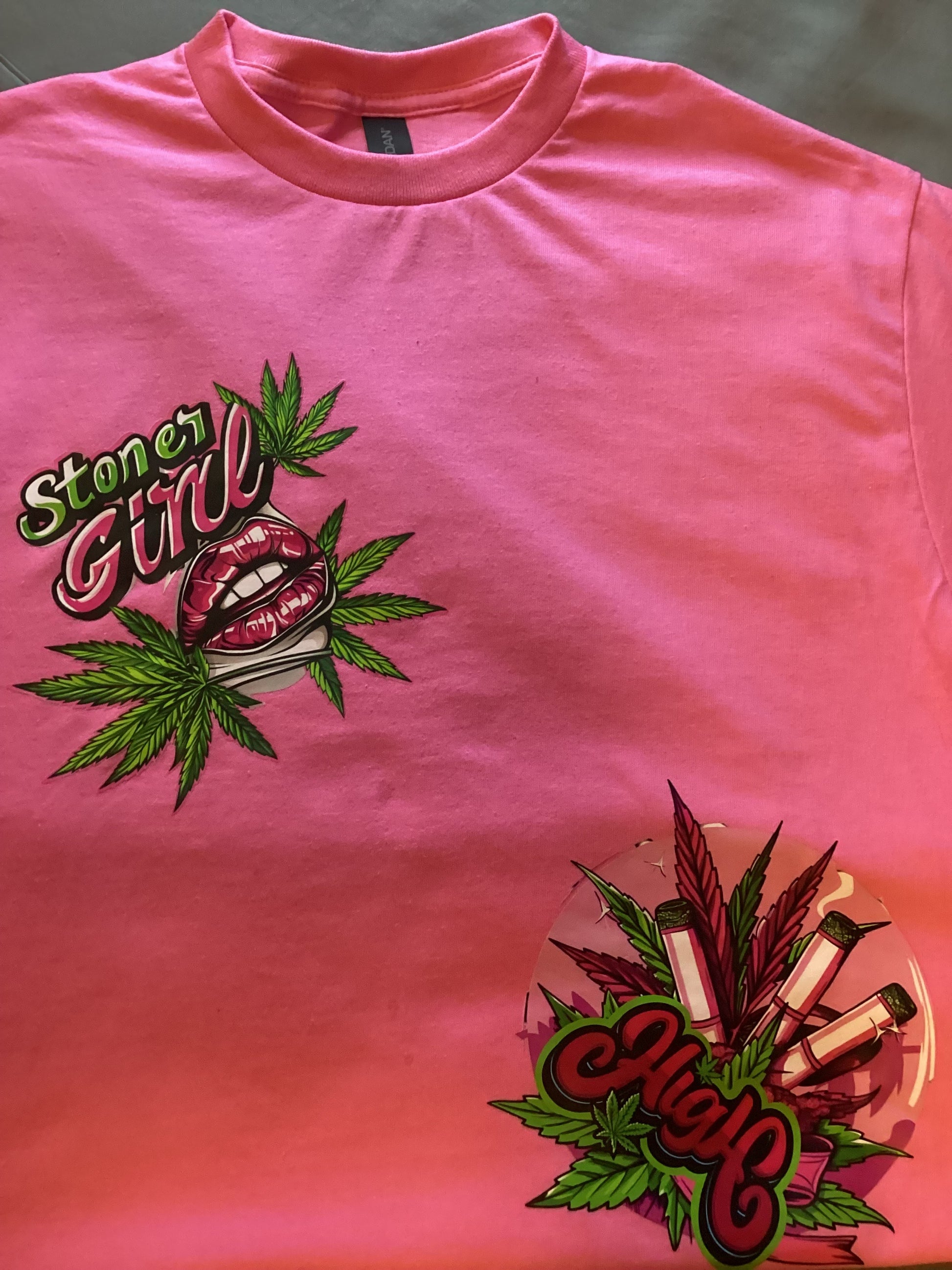 Magenta Double Stoner Girl, High Size Med