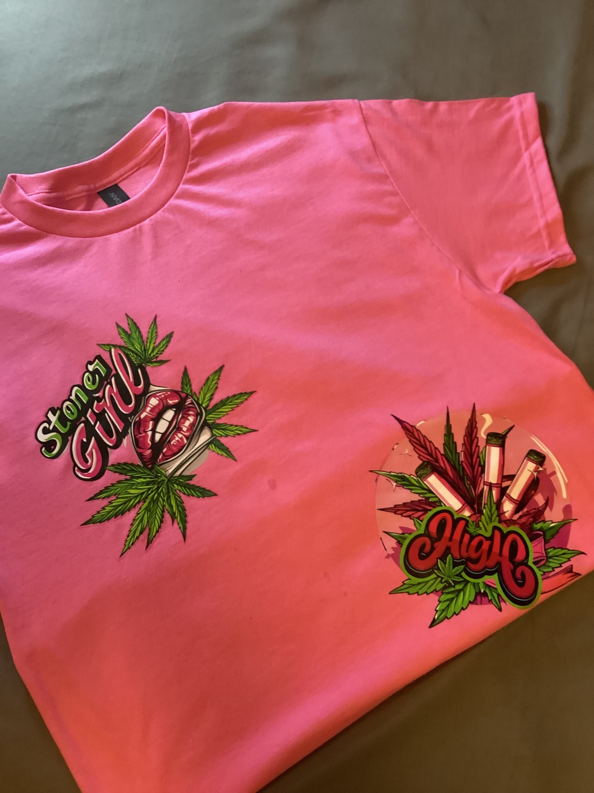 Magenta Double Stoner Girl, High Size Med