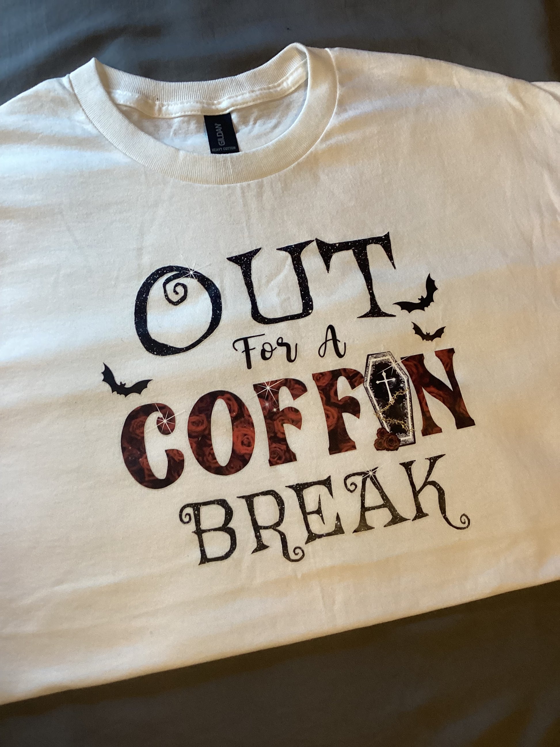 White Coffin Break Size Lg
