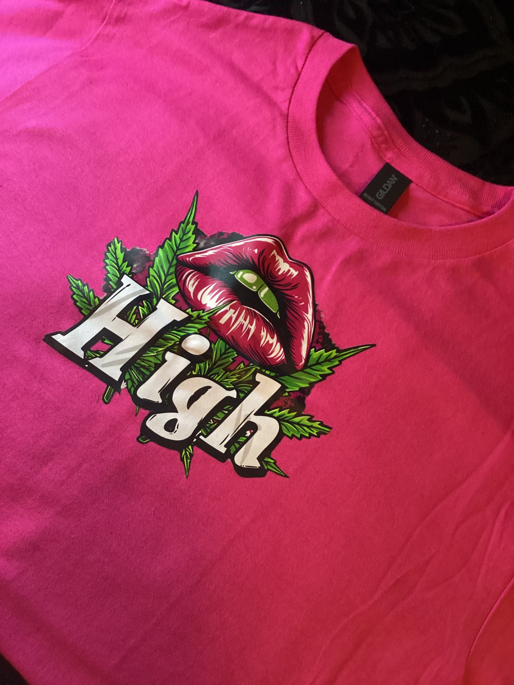 Dark Pink "High" Size Small