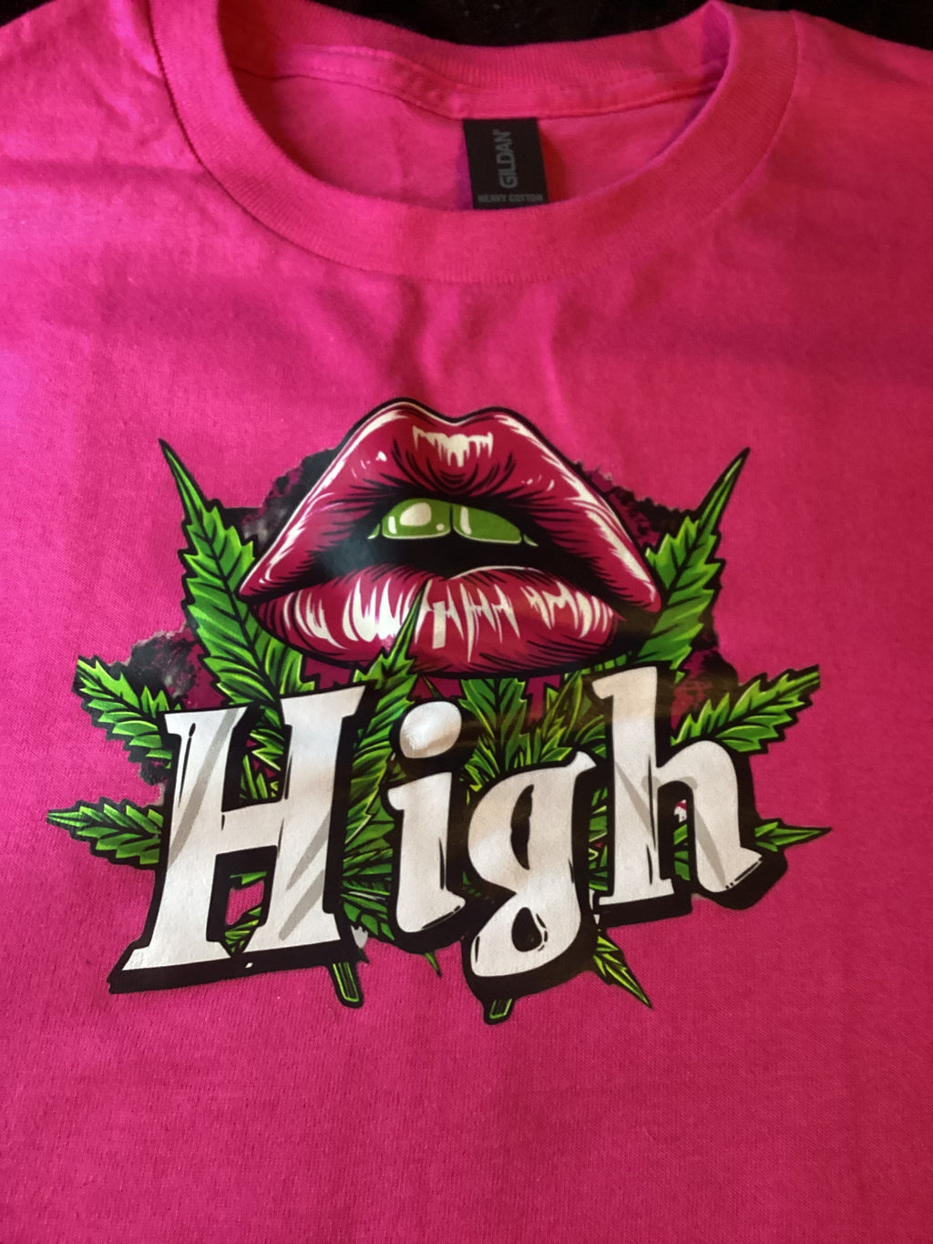 Dark Pink "High" Size Small