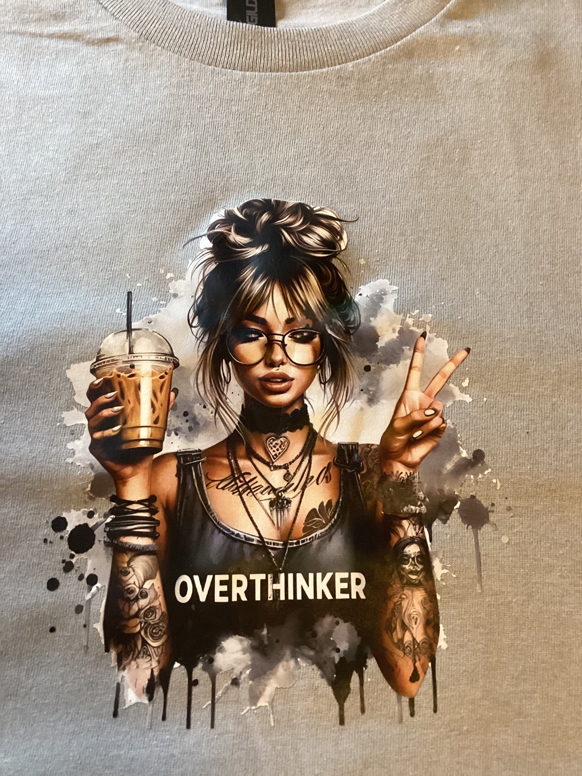 Gray Overthinker Size Small