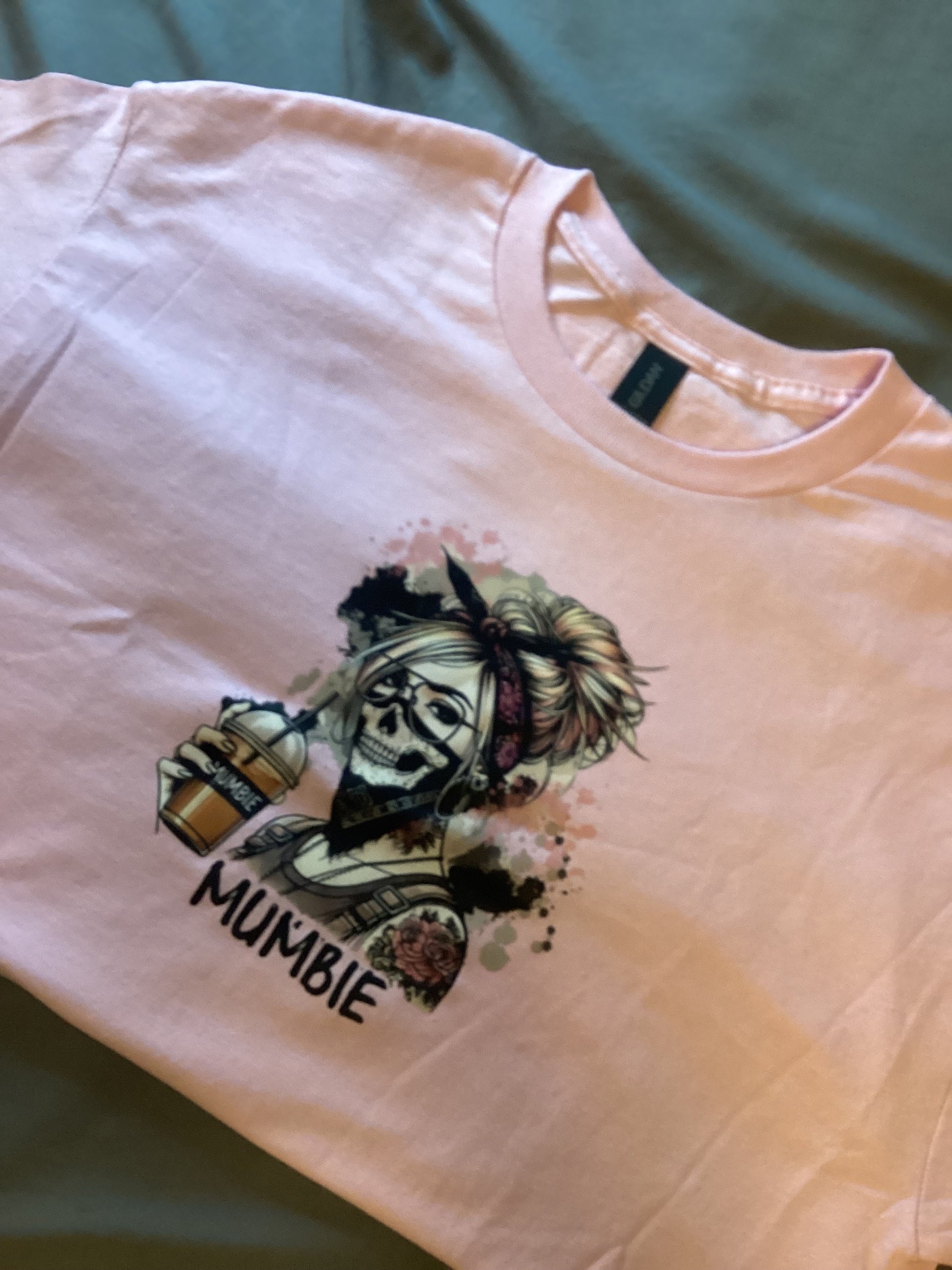Pink Mumbie With Coffee And Bandana Size Med