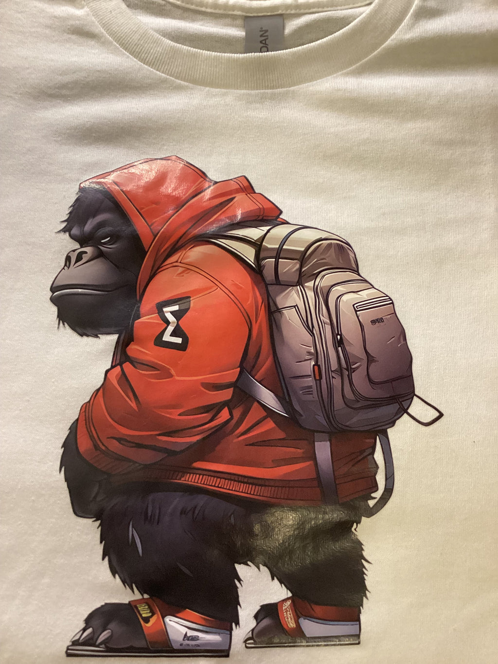 White Gorilla Size Lg