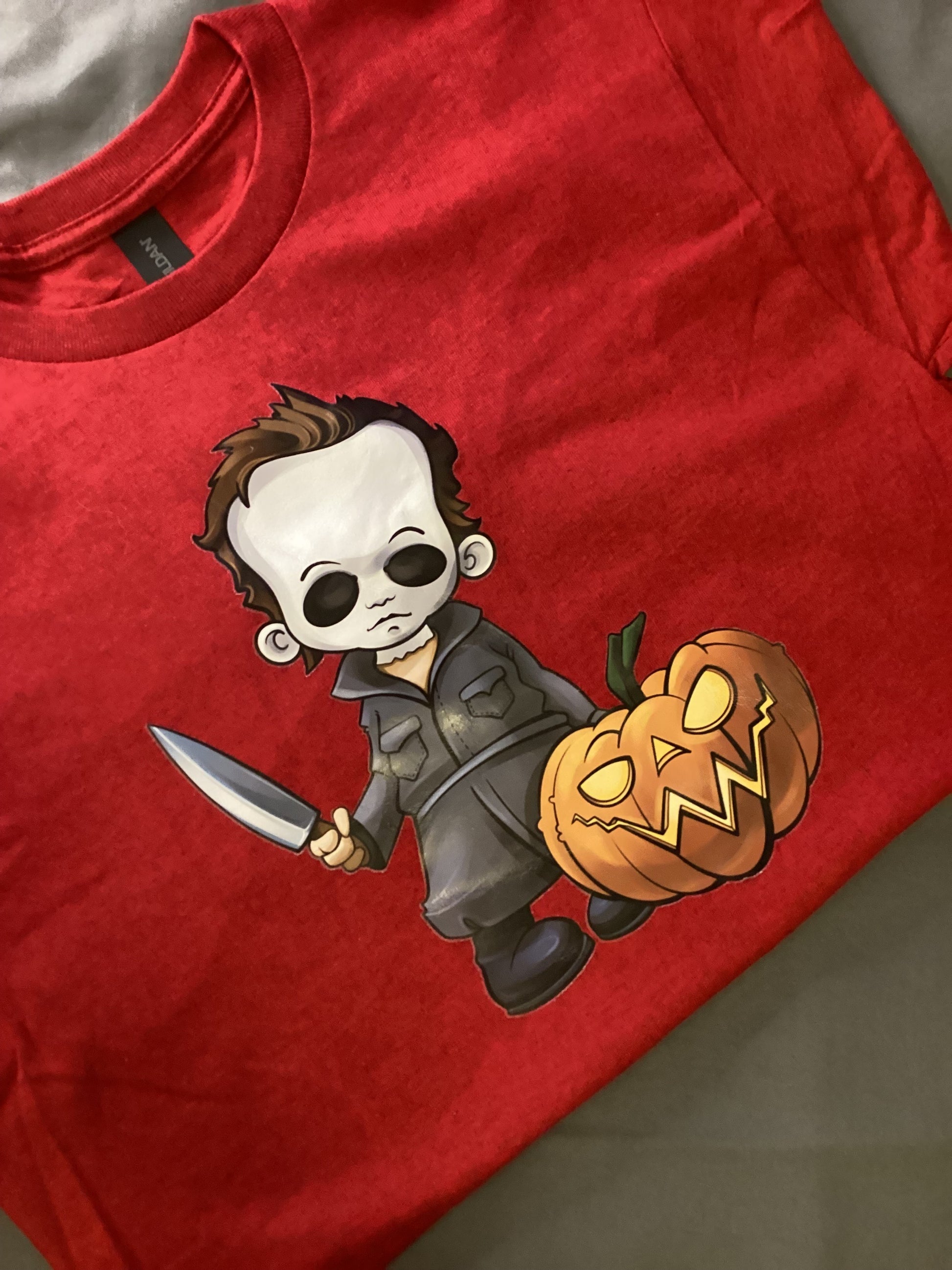 Red Baby Michael Meyers Size Small