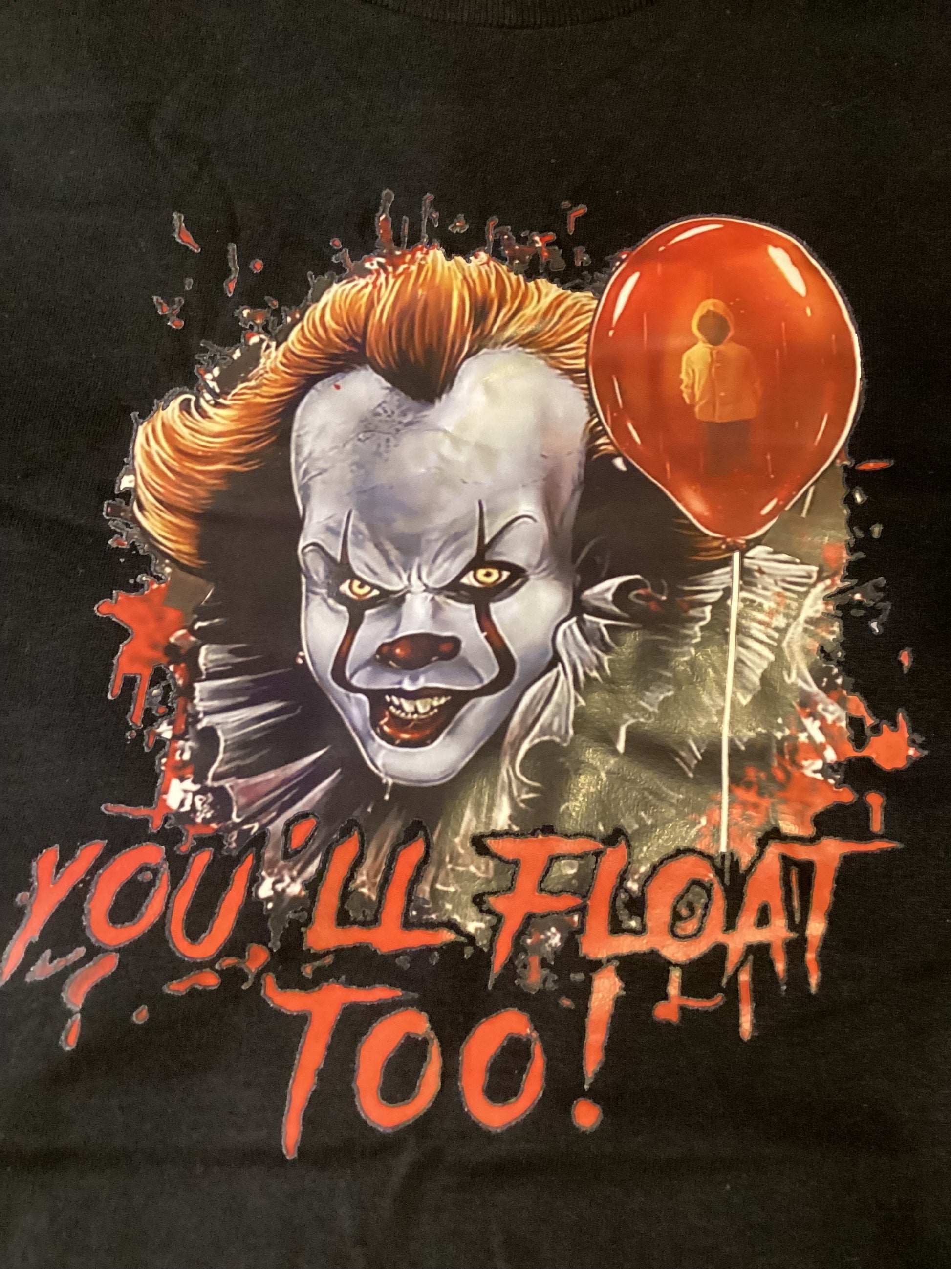 Black "You'll Float Too" Size Med