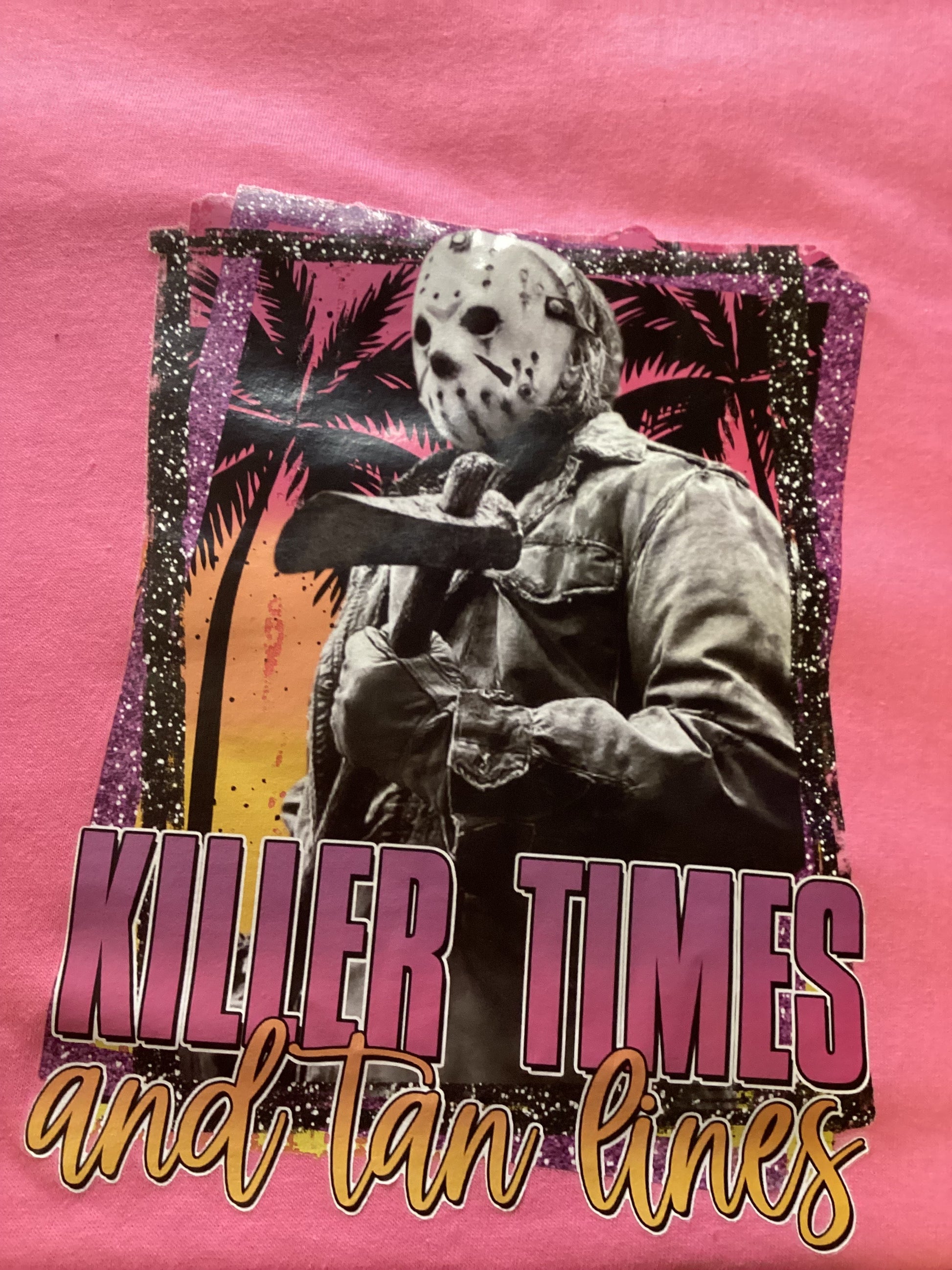 Pink "Killer Time Tan Lines" Size Lg