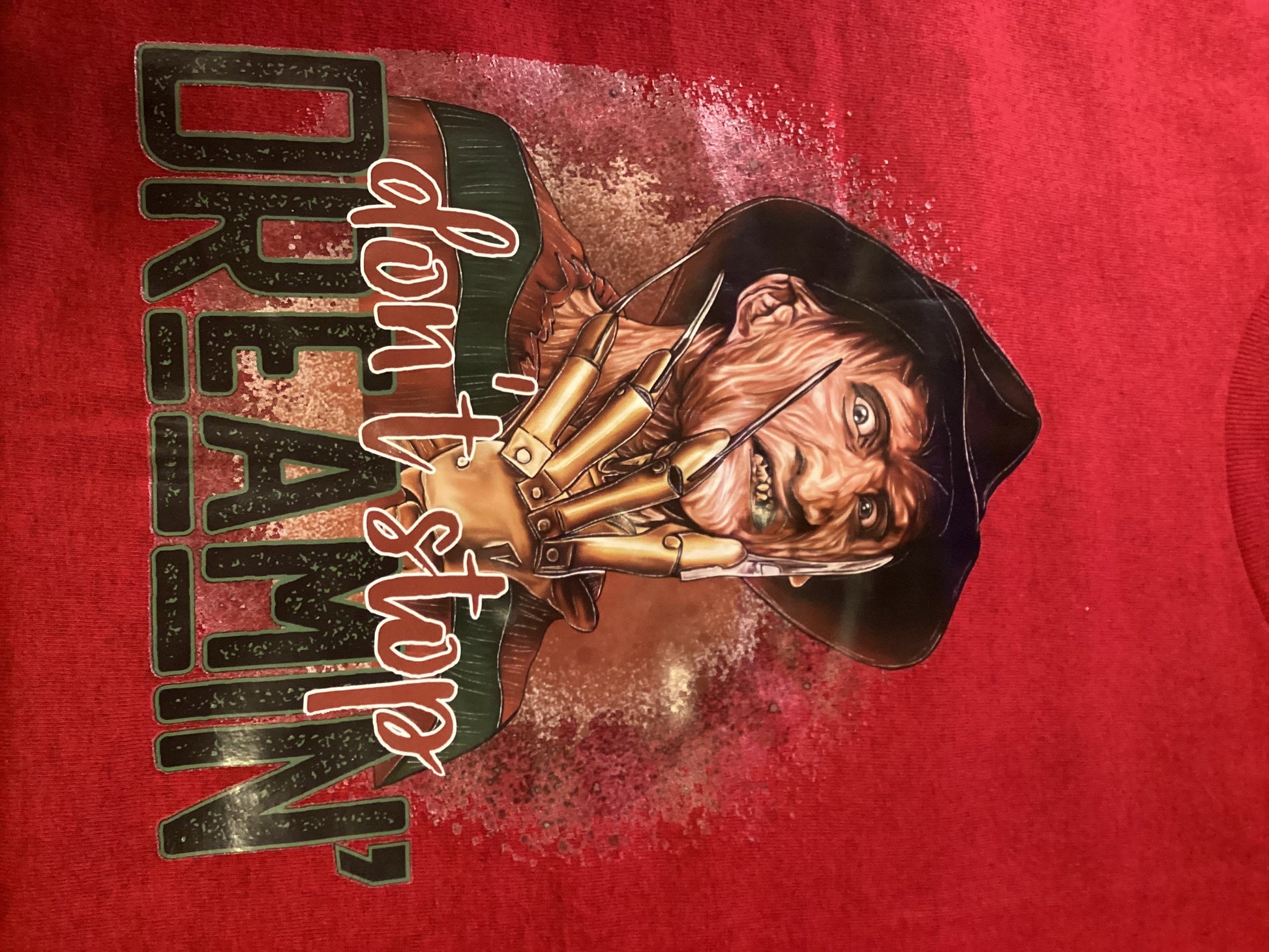 Red Freddy Dreamin Size Size X-lg