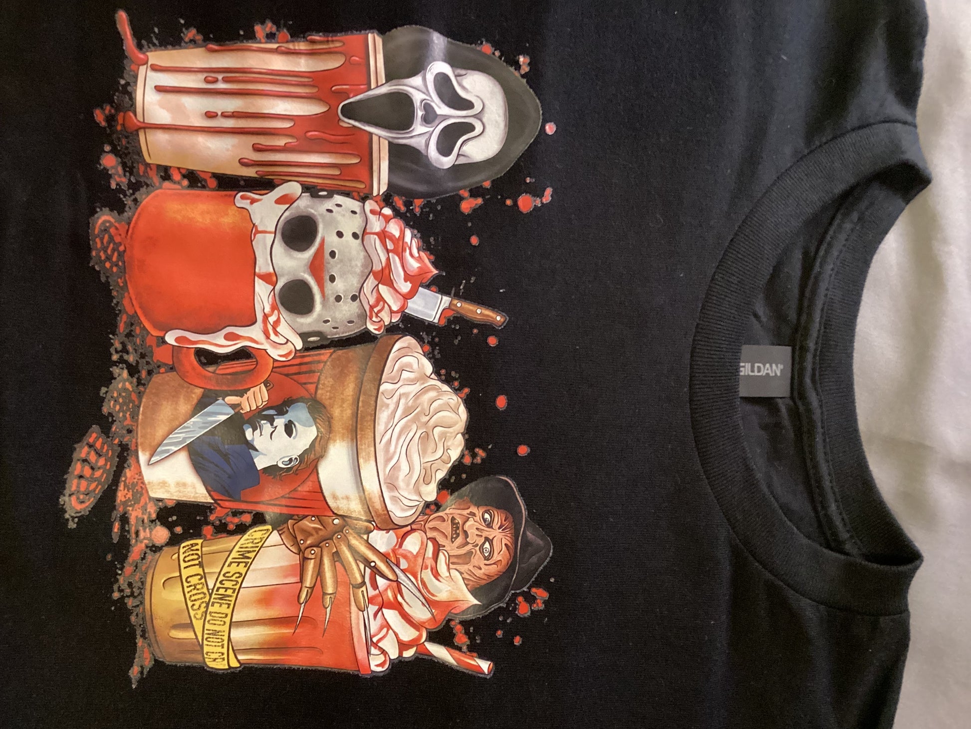Black 4 Coffee And Horror Size X-lg