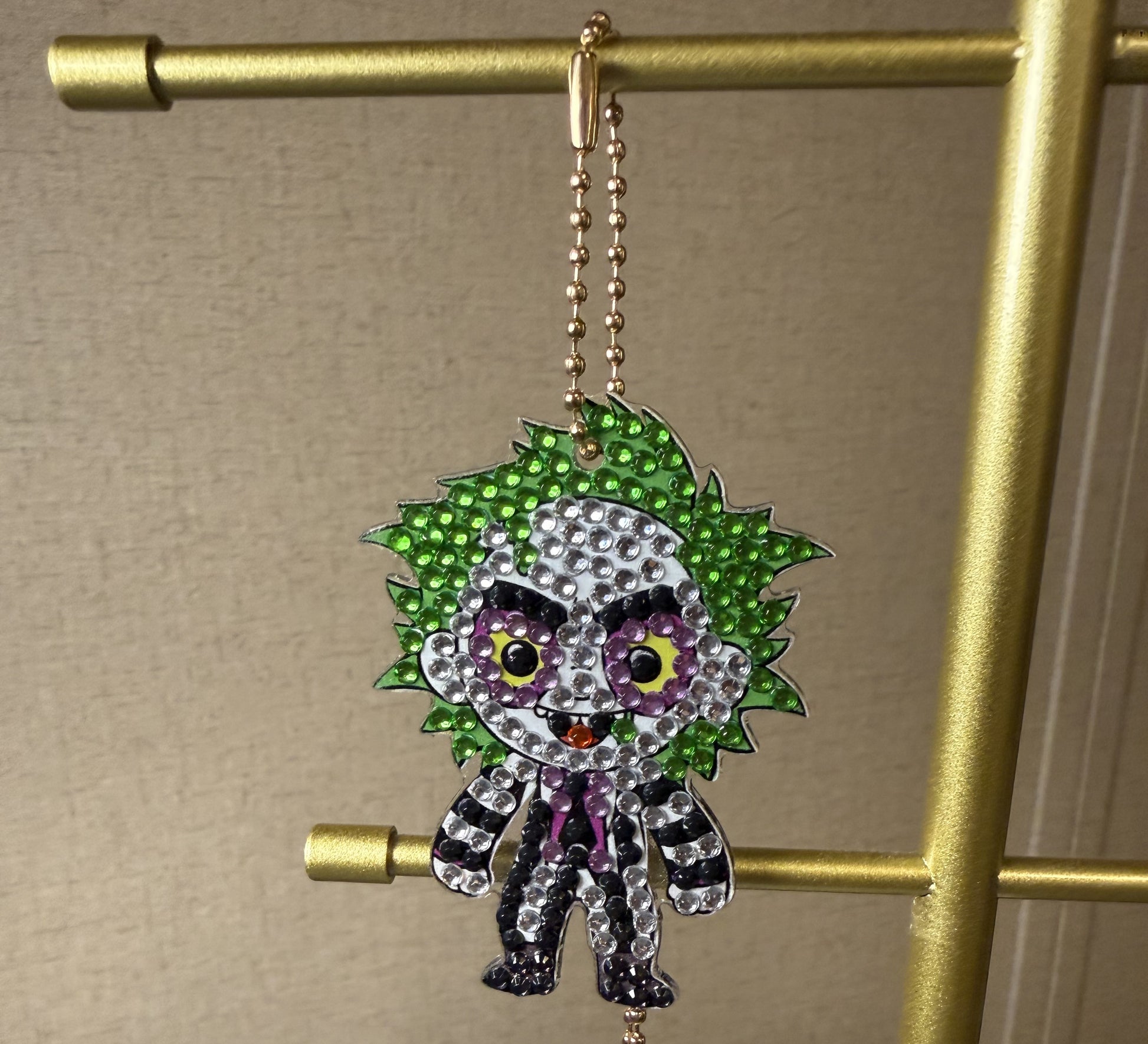 Beetlejuice Keychain