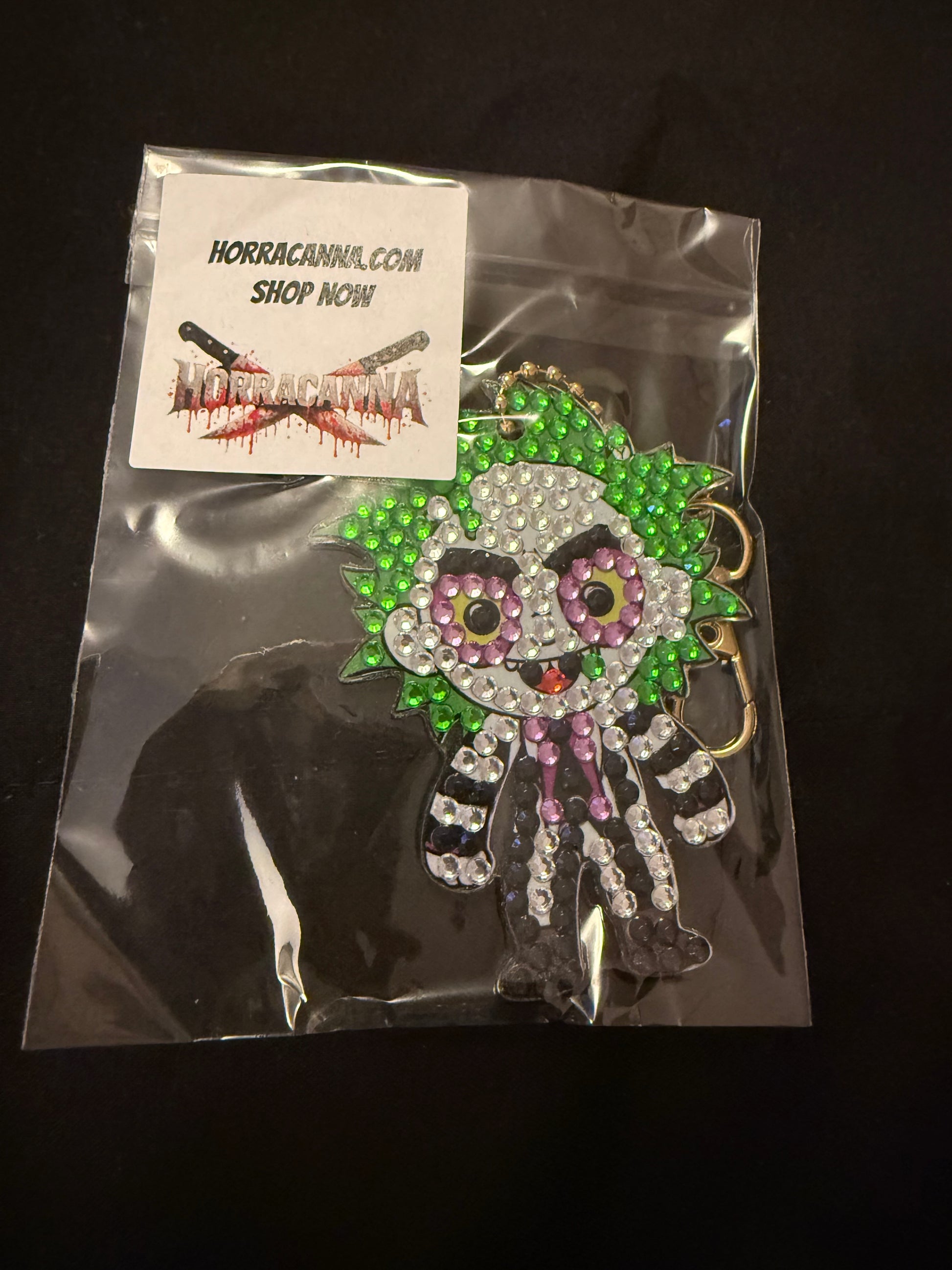 Beetlejuice Keychain
