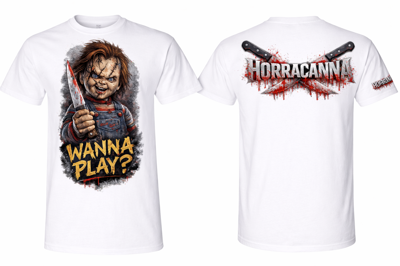Chucky HorraCanna line short sleeve T-shirt