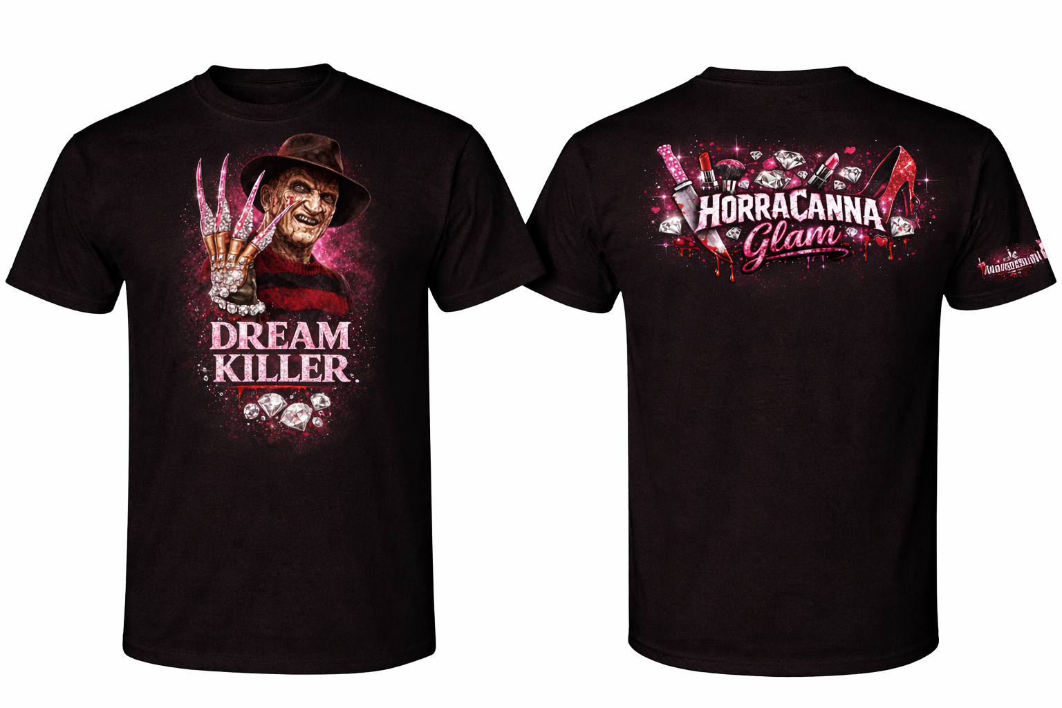 Freddy Krueger HorraGlam line T-shirt