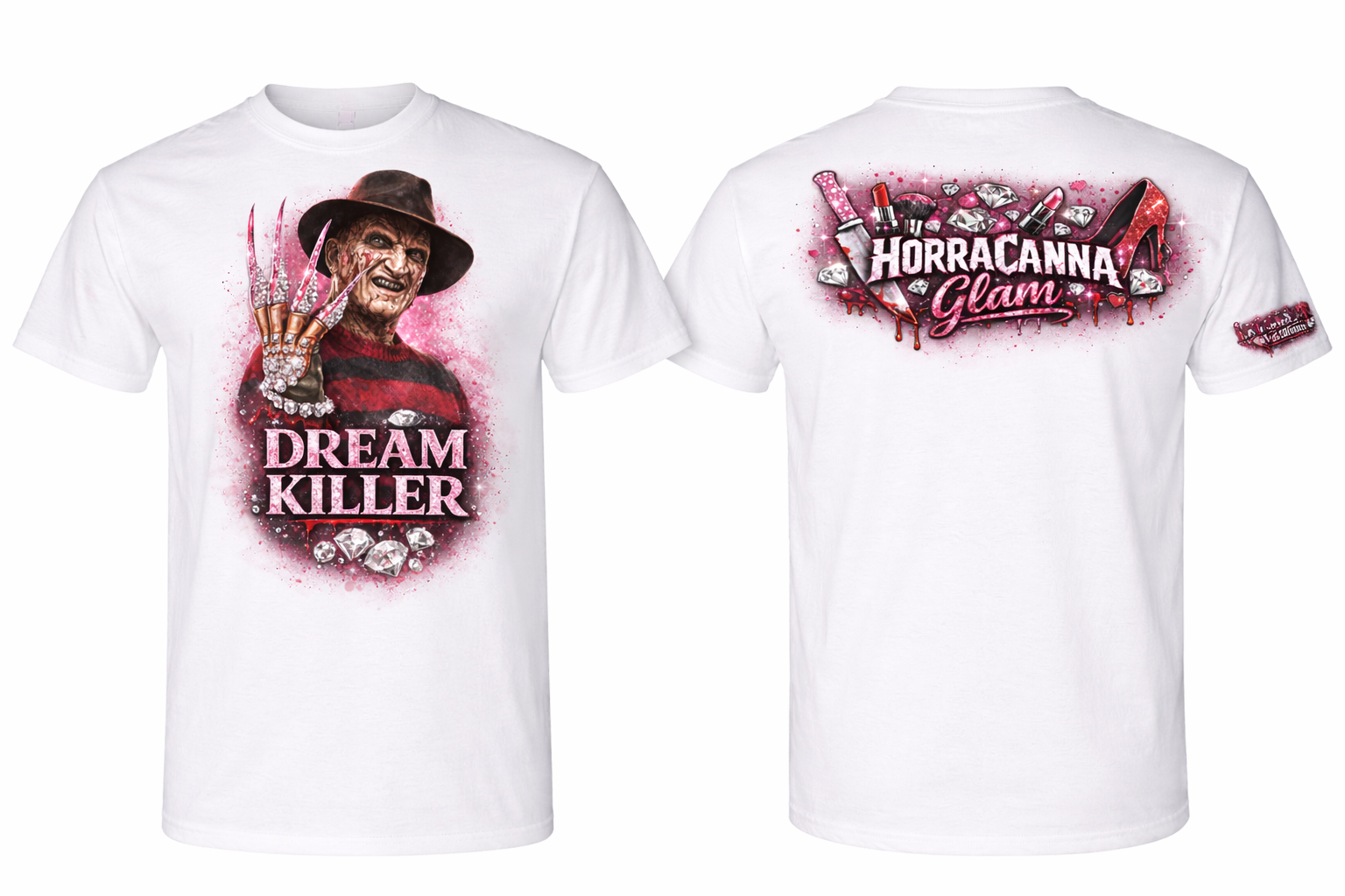 Freddy Krueger HorraGlam line T-shirt